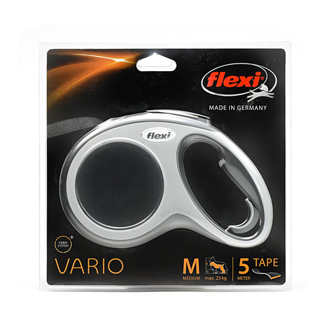 Lesa retractabila Flexi Vario Band M 5M Antracit